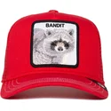 cappellino-trucker-rosso-per-bambino-procione-sticky-bandit-the-farm-di-goorin-bros