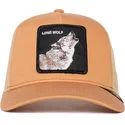 cappellino-trucker-arancione-lupo-lone-wolf-truckin-the-farm-di-goorin-bros