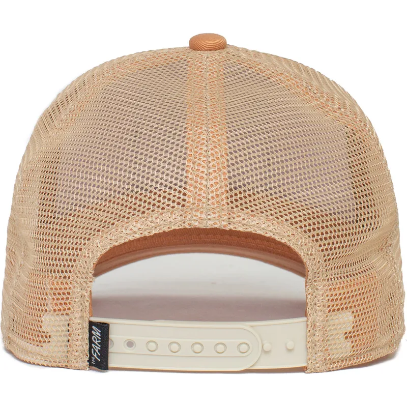 cappellino-trucker-arancione-lupo-lone-wolf-truckin-the-farm-di-goorin-bros