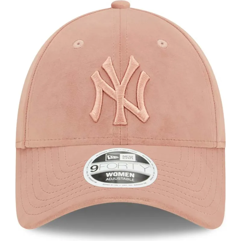 cappelli-curva-rosa-cinghia-regolabile-9forty-velour-dei-new-york-yankees-mlb-di-new-era cappelli-curva-rosa-cinghia-regolabile-9forty-velour-dei-new-york-yankees-mlb-di-new-era
