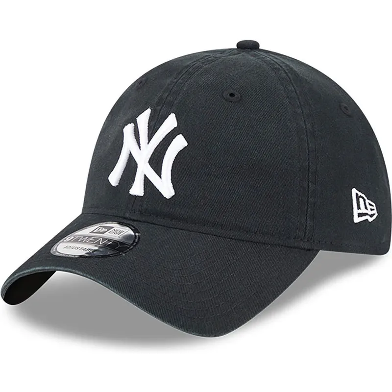 cappelli-curva-nero-cinghia-regolabile-9twenty-league-essential-dei-new-york-yankees-mlb-di-new-era cappelli-curva-nero-cinghia-regolabile-9twenty-league-essential-dei-new-york-yankees-mlb-di-new-era