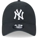 cappelli-curva-nero-cinghia-regolabile-9twenty-league-essential-dei-new-york-yankees-mlb-di-new-era