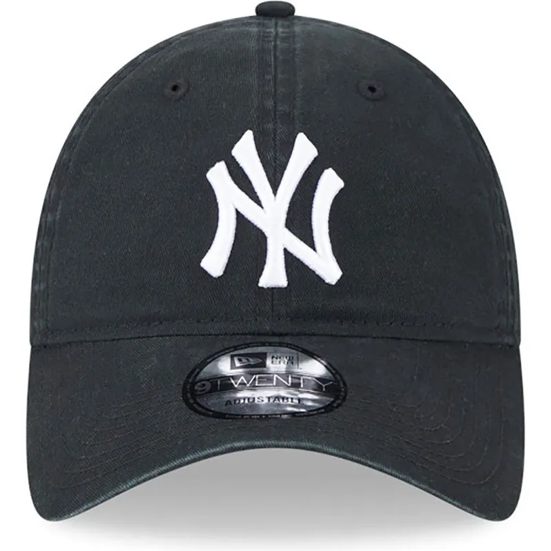 cappelli-curva-nero-cinghia-regolabile-9twenty-league-essential-dei-new-york-yankees-mlb-di-new-era cappelli-curva-nero-cinghia-regolabile-9twenty-league-essential-dei-new-york-yankees-mlb-di-new-era