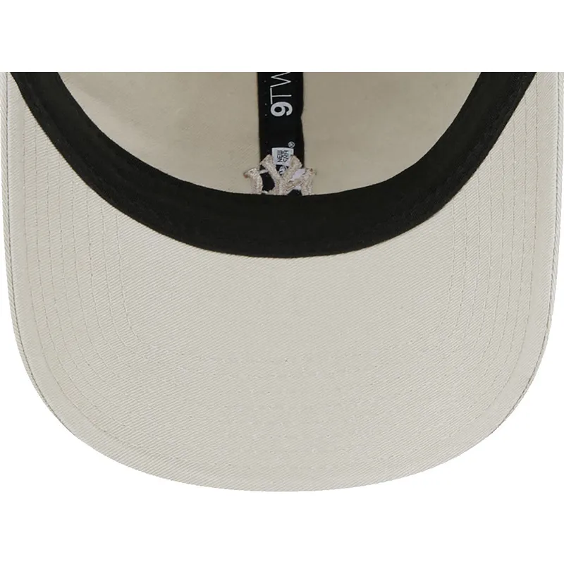 cappelli-curva-beige-cinghia-regolabile-9twenty-mini-dei-new-york-yankees-mlb-di-new-era