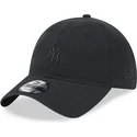 cappellino-curvo-nero-regolabile-con-logo-nero-9twenty-mini-logo-dei-new-york-yankees-mlb-di-new-era