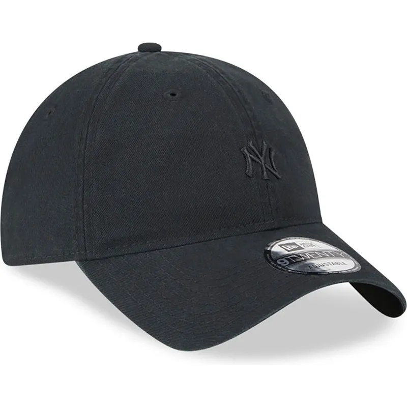 cappelli-curva-nero-cinghia-regolabile-9twenty-mini-dei-new-york-yankees-mlb-di-new-era