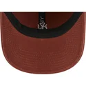 new-era-curved-brim-brown-logo-9twenty-mini-logo-new-york-yankees-mlb-brown-adjustable-cap