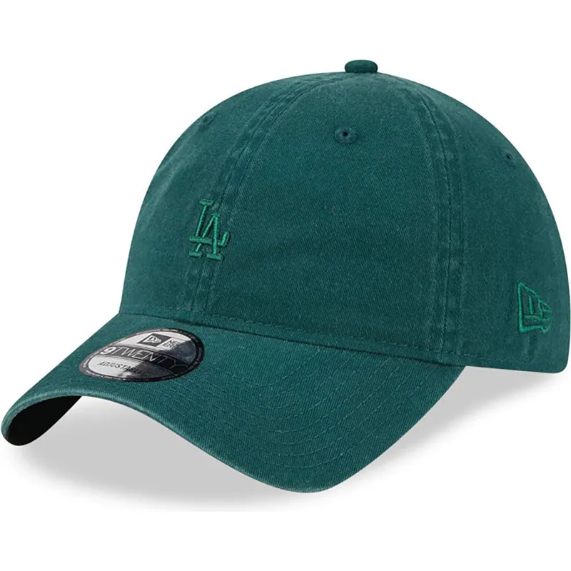 cappelli-curva-verde-cinghia-regolabile-9twenty-mini-dei-los-angeles-dodgers-mlb-di-new-era