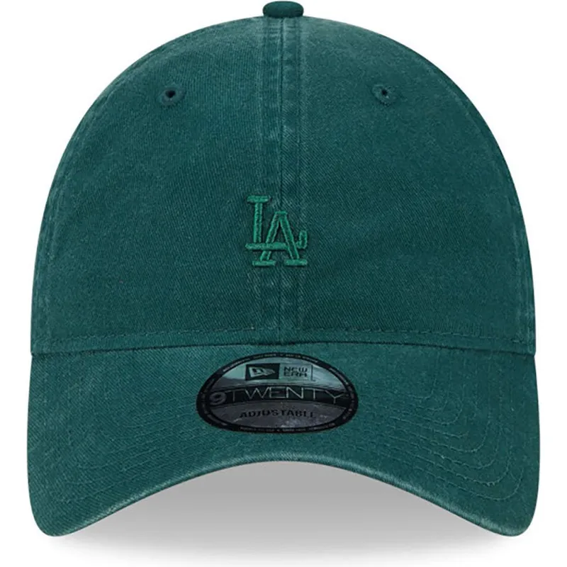 cappelli-curva-verde-cinghia-regolabile-9twenty-mini-dei-los-angeles-dodgers-mlb-di-new-era