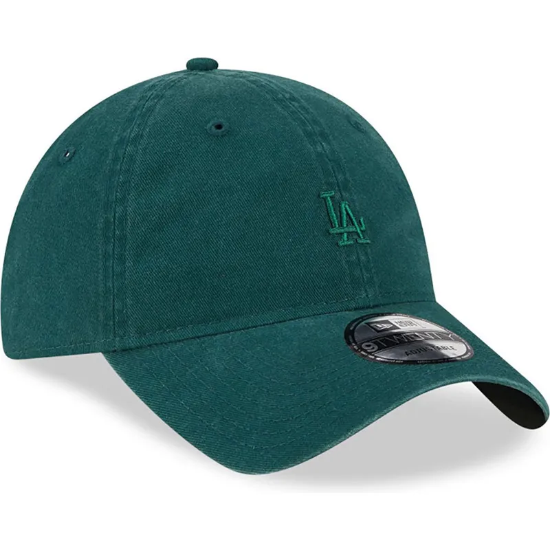 cappelli-curva-verde-cinghia-regolabile-9twenty-mini-dei-los-angeles-dodgers-mlb-di-new-era