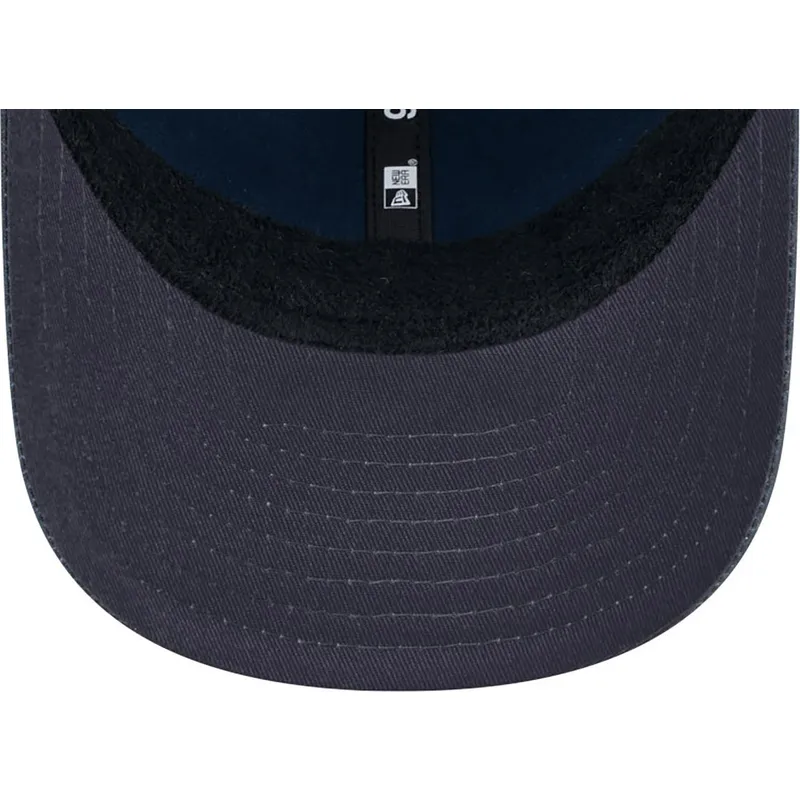 cappelli-curva-blu-marino-cinghia-regolabile-9forty-millerain-dei-new-york-yankees-mlb-di-new-era