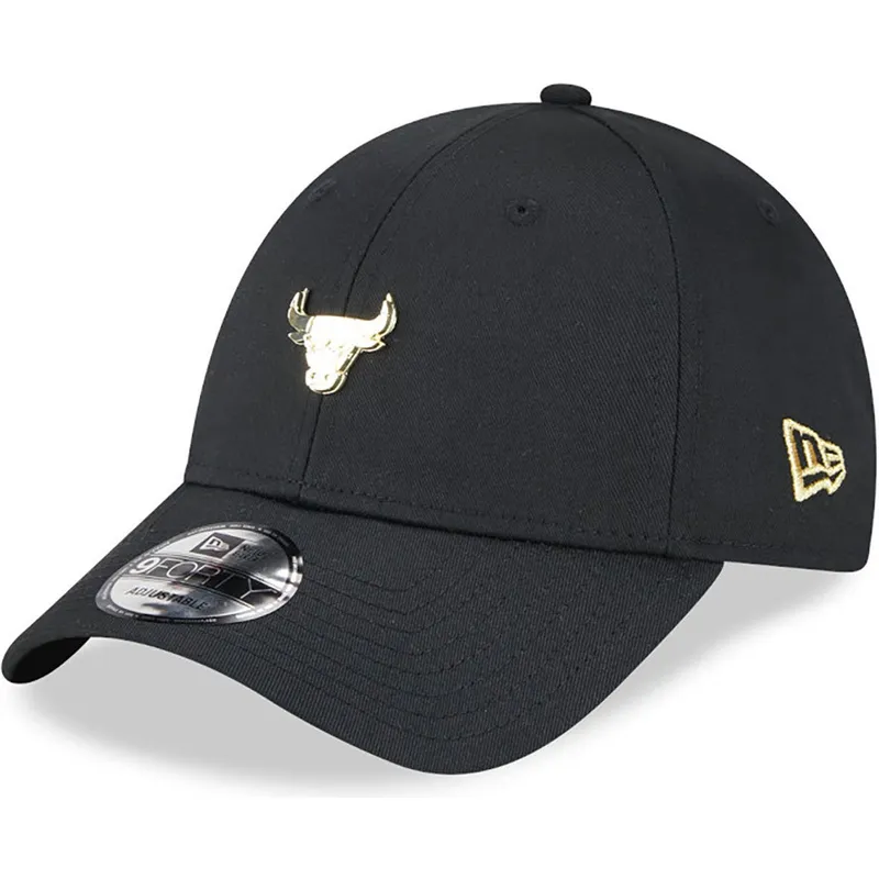 cappelli-curva-nero-cinghia-regolabile-9forty-pin-dei-chicago-bulls-nba-di-new-era cappelli-curva-nero-cinghia-regolabile-9forty-pin-dei-chicago-bulls-nba-di-new-era