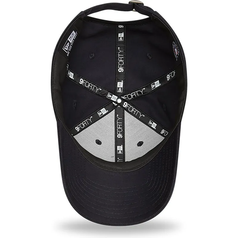 cappellino-curvo-blu-marino-regolabile-9forty-check-infill-dei-los-angeles-dodgers-mlb-di-new-era