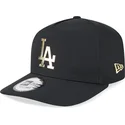 cappellino-nero-snapback-a-visiera-curva-a-frame-foil-pack-los-angeles-dodgers-mlb-di-new-era