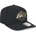 cappelli-curva-nero-snapback-a-frame-foil-pack-dei-los-angeles-lakers-nba-di-new-era