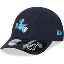 cappelli-curva-blu-marino-cinghia-regolabile-per-bambino-9forty-di-new-era