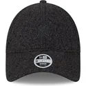 cappelli-curva-nero-cinghia-regolabile-9forty-hypertexture-dei-new-york-yankees-mlb-di-new-era