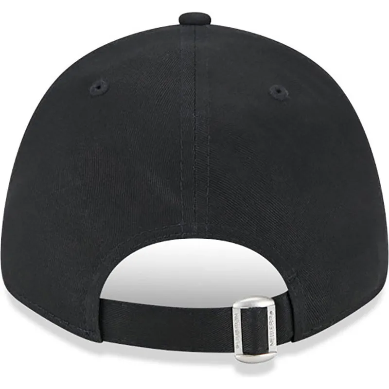 cappelli-curva-nero-cinghia-regolabile-dorado-9forty-league-essential-dei-los-angeles-dodgers-mlb-di-new-era