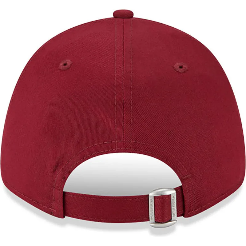 cappelli-curva-rosso-cinghia-regolabile-negro-9forty-league-essential-dei-new-york-yankees-mlb-di-new-era cappelli-curva-rosso-cinghia-regolabile-negro-9forty-league-essential-dei-new-york-yankees-mlb-di-new-era