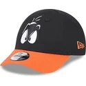 cappello-nero-e-arancione-regolabile-per-bambino-9forty-di-daffy-duck-looney-tunes-di-new-era
