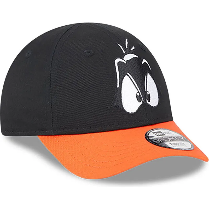 cappelli-curva-nero-cinghia-regolabile-per-bambino-9forty-dei-pato-lucas-looney-tunes-di-new-era