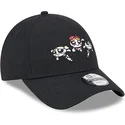 cappellino-nero-regolabile-per-bambino-9forty-di-petalo-bolla-e-lolly-le-superchicche-di-new-era