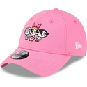 cappelli-curva-rosa-cinghia-regolabile-per-bambino-9forty-dei-petalo-burbuja-y-cactus-las-supernenas-di-new-era