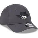 cappelli-curva-grigio-cinghia-regolabile-per-bambino-9forty-dei-batman-dc-comics-di-new-era