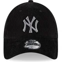 cappelli-curva-nero-cinghia-regolabile-9forty-wide-cord-dei-new-york-yankees-mlb-di-new-era