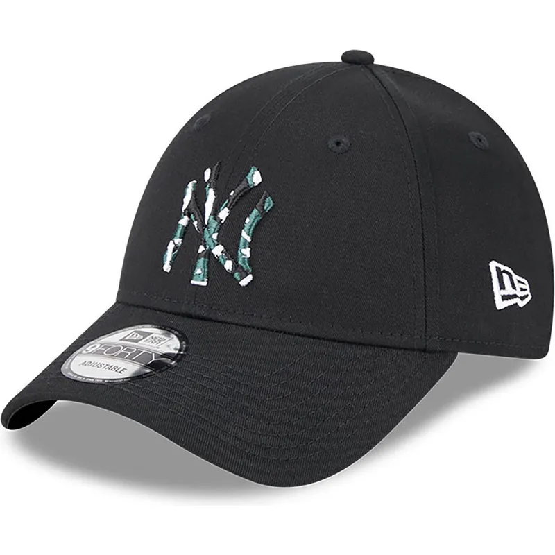 cappelli-curva-nero-cinghia-regolabile-9forty-seasonal-infill-dei-new-york-yankees-mlb-di-new-era cappelli-curva-nero-cinghia-regolabile-9forty-seasonal-infill-dei-new-york-yankees-mlb-di-new-era