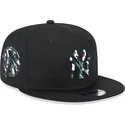 cappelli-piatta-nero-snapback-9fifty-seasonal-infill-dei-new-york-yankees-mlb-di-new-era