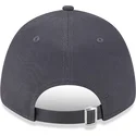 cappelli-curva-grigio-cinghia-regolabile-9forty-metallic-dei-new-york-yankees-mlb-di-new-era