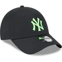 cappelli-curva-nero-cinghia-regolabile-9forty-neon-dei-new-york-yankees-mlb-di-new-era
