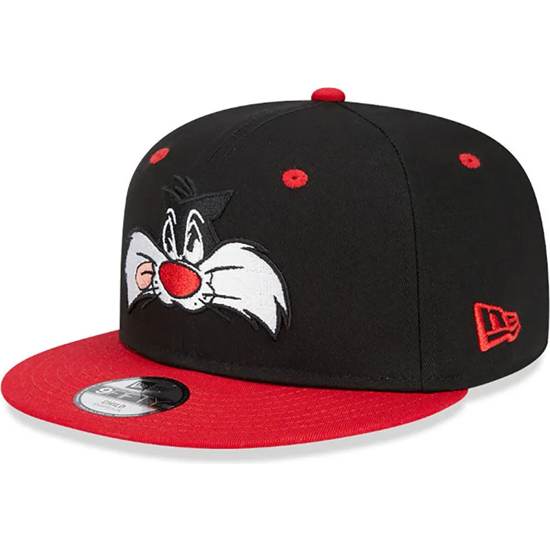 cappelli-piatta-nero-snapback-9fifty-dei-silvestre-looney-tunes-di-new-era cappelli-piatta-nero-snapback-9fifty-dei-silvestre-looney-tunes-di-new-era