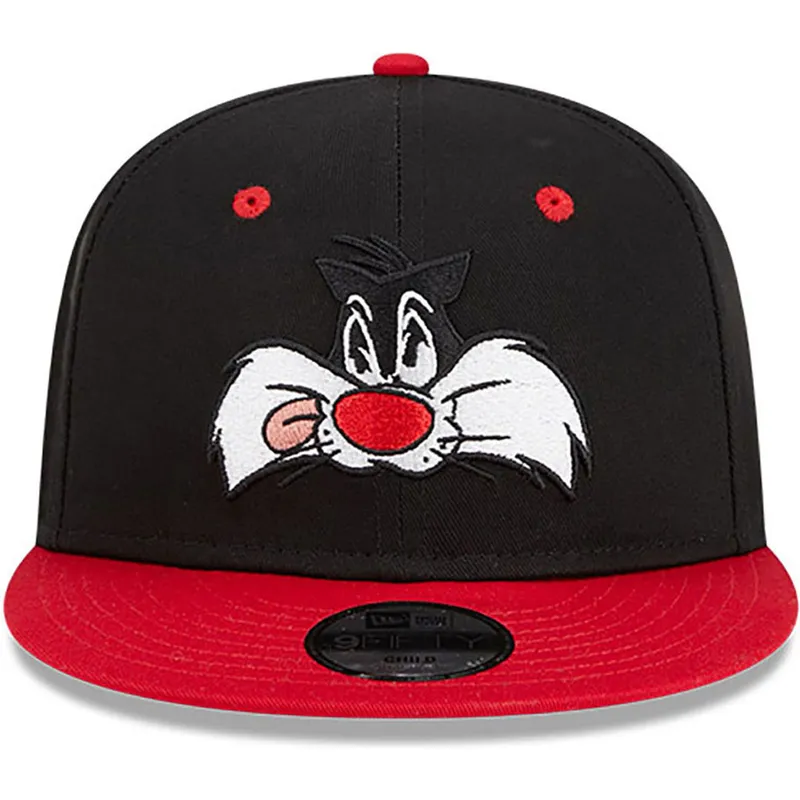cappelli-piatta-nero-snapback-9fifty-dei-silvestre-looney-tunes-di-new-era cappelli-piatta-nero-snapback-9fifty-dei-silvestre-looney-tunes-di-new-era