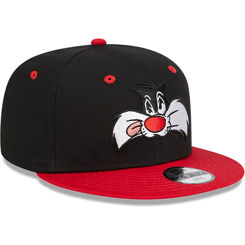 cappelli-piatta-nero-snapback-9fifty-dei-silvestre-looney-tunes-di-new-era cappelli-piatta-nero-snapback-9fifty-dei-silvestre-looney-tunes-di-new-era