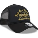 cappelli-curva-nero-snapback-a-frame-di-new-era
