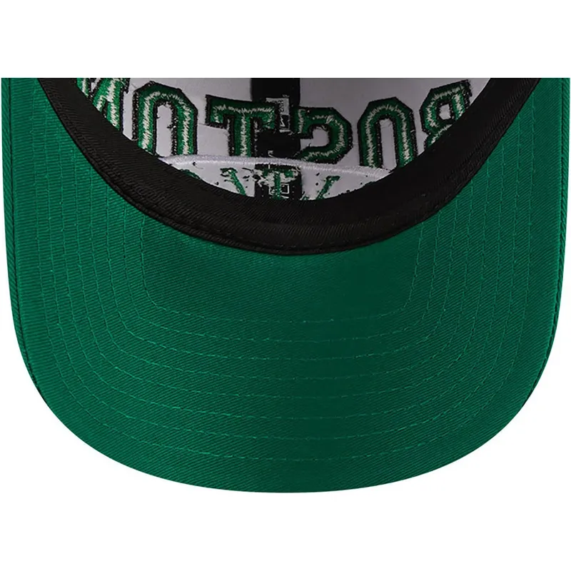 cappellino-curvo-grigio-e-verde-regolabile-9twenty-tip-off-2023-di-boston-celtics-nba-di-new-era