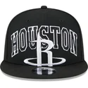cappellino-snapback-nero-piatto-9fifty-tip-off-2023-dei-houston-rockets-nba-di-new-era