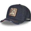 cappelli-curva-blu-marino-snapback-coyote-looney-tunes-di-capslab