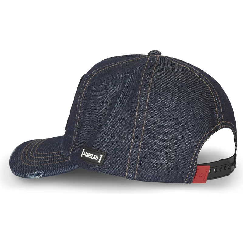 cappellino-curvo-blu-navy-denim-coyote-loo8-coy1-looney-tunes-di-capslab