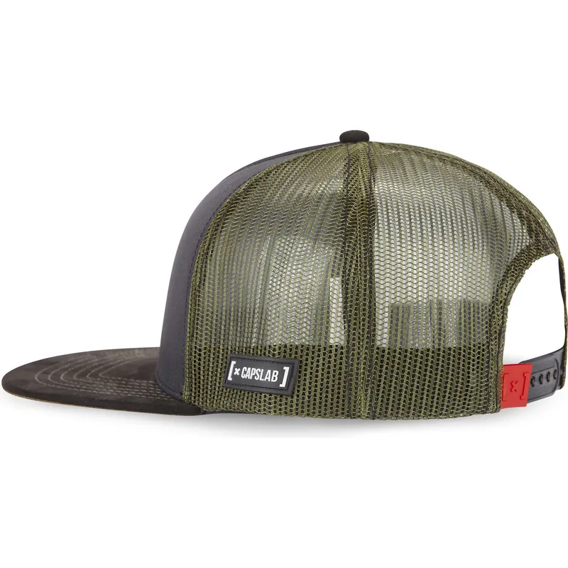 cappelli-piatta-grigio-snapback-bugs-bunny-e-paperino-looney-tunes-di-capslab