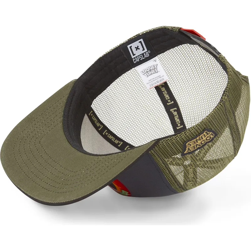 cappelli-piatta-grigio-snapback-bugs-bunny-e-paperino-looney-tunes-di-capslab