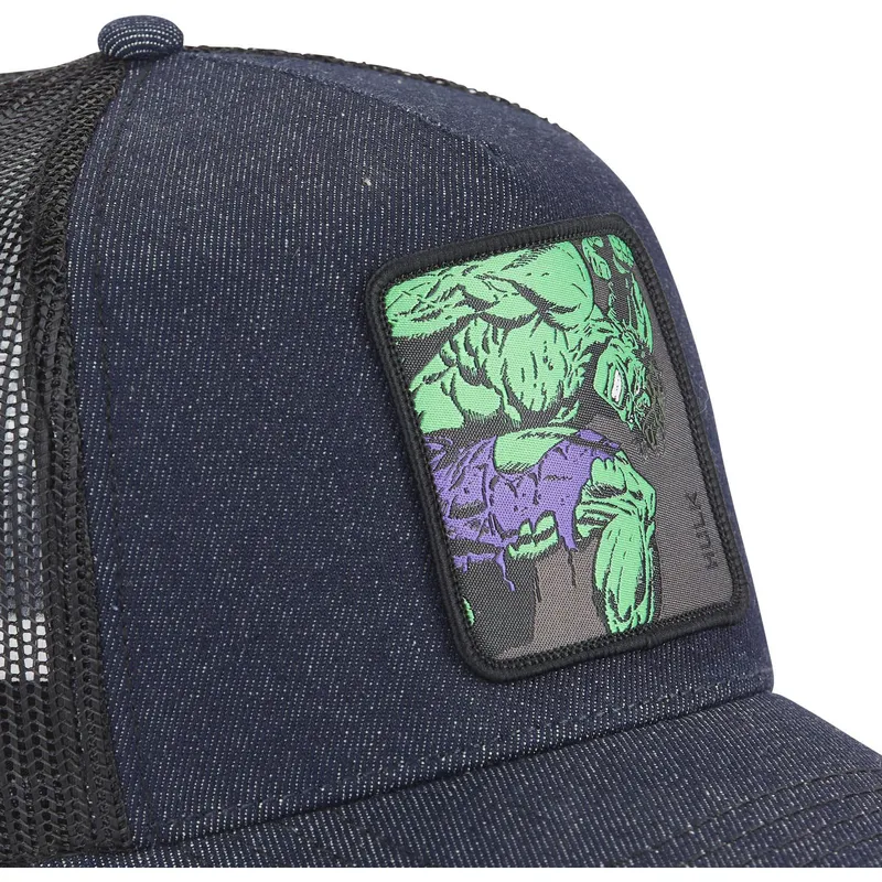 cappelli-curva-blu-marino-snapback-hulk-marvel-comics-di-capslab