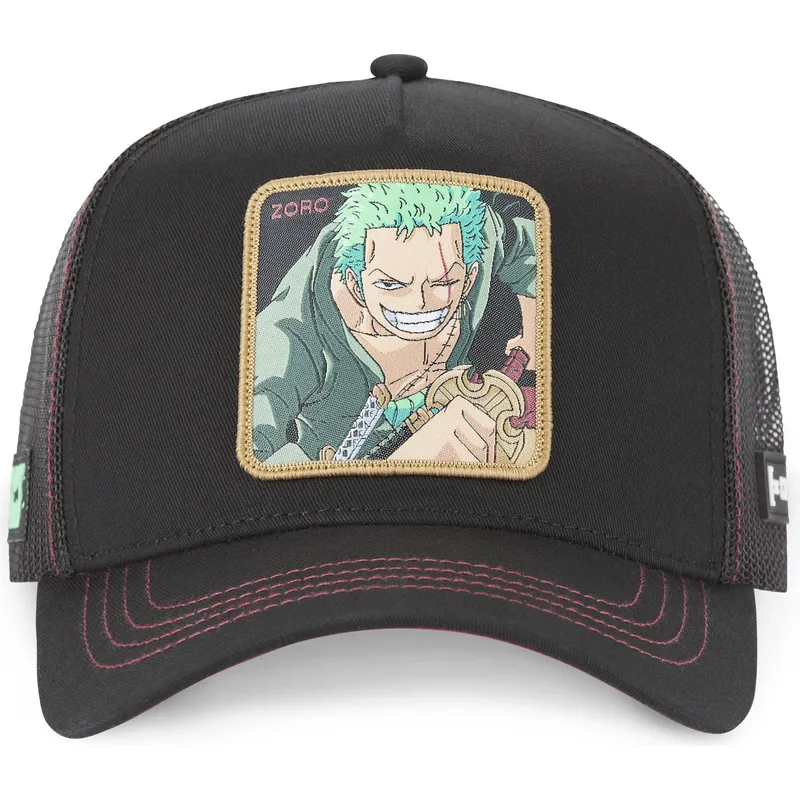 cappelli-curva-nero-snapback-roronoa-zoro-one-piece-di-capslab