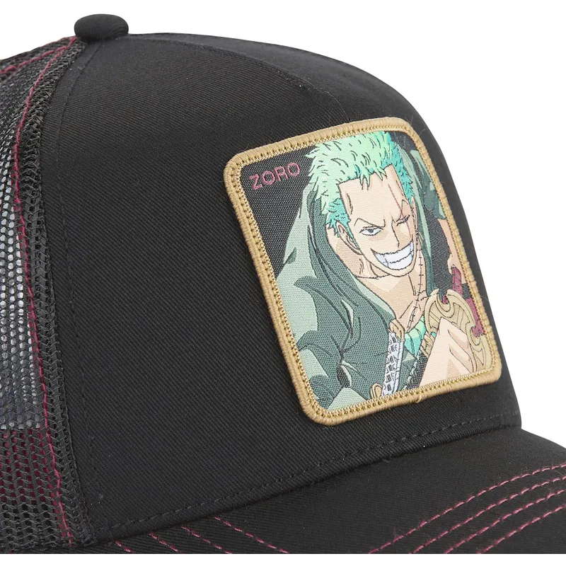 cappelli-curva-nero-snapback-roronoa-zoro-one-piece-di-capslab