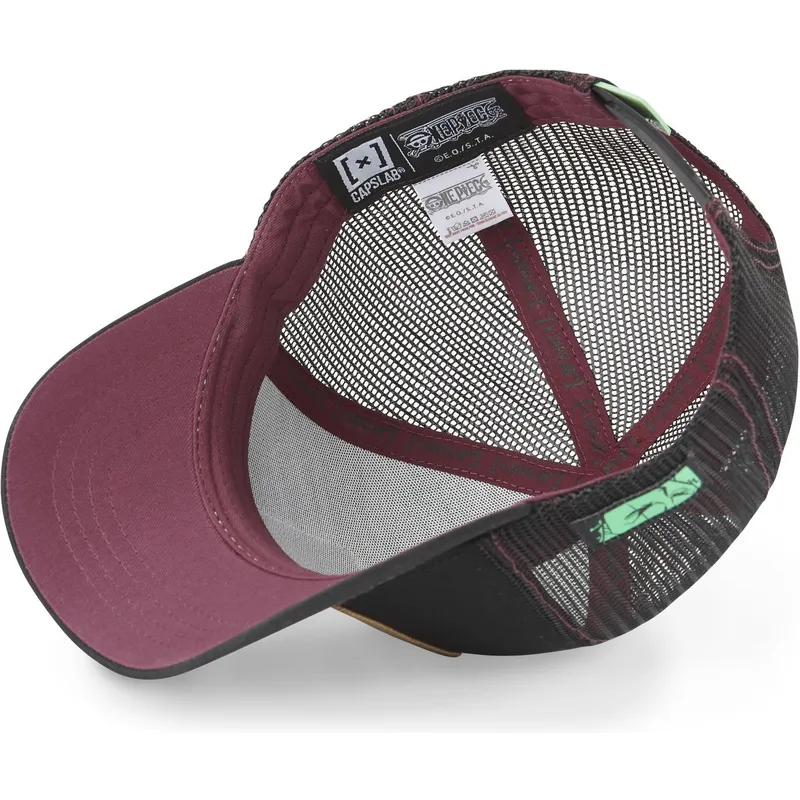 cappelli-curva-nero-snapback-roronoa-zoro-one-piece-di-capslab