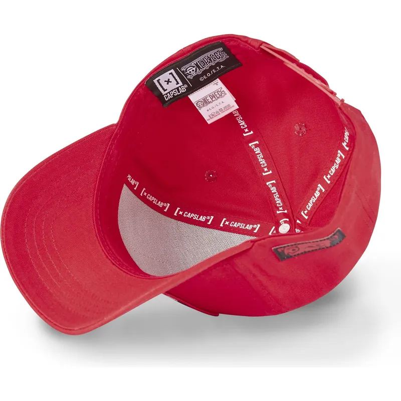 cappelli-curva-rosso-snapback-monkey-d-luffy-one-piece-di-capslab