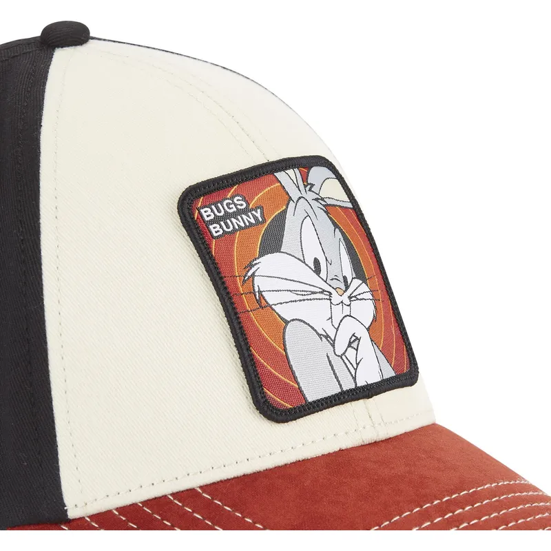 cappelli-curva-beige-snapback-bugs-bunny-looney-tunes-di-capslab