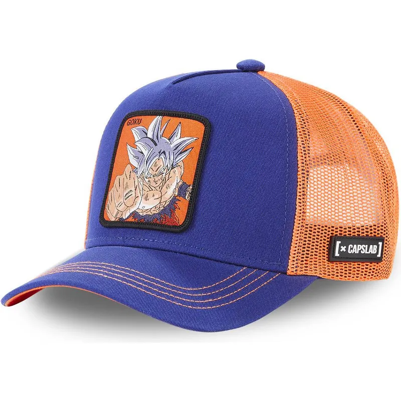 cappellino-trucker-blu-marino-e-arancione-per-bambino-son-goku-ultra-instinct-kid-ult1-dragon-ball-di-capslab
